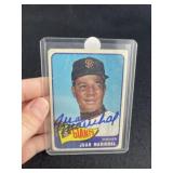 Juan Marichal Hand Signed Authentic Autograph