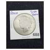 Peace Silver Dollar Coin