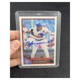 Andre Dawson Hand Signed Authentic Autograph