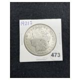 1921 S Morgan Silver Dollar Coin