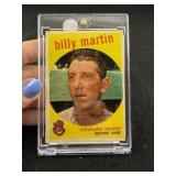1959 Topps Billy Martin Baseball Card