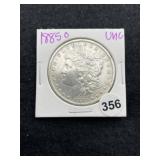 1885 O UNC Morgan Silver Dollar Coin