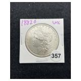 1882 O UNC Morgan Silver Dollar Coin