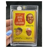 1962 Topps Bating Leaders Baseball Card