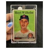 1958 Topps Hoyt Wihelm Baseball Card