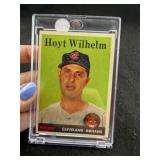 1958 Topps Hoyt Wihelm Baseball Card