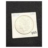 1897 O UNC Morgan Silver Dollar Coin