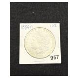 1889 O UNC Morgan Silver Dollar Coin