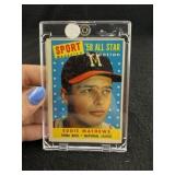 1958 Topps Eddie Mathews Baseball Card