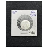 1/10th Fine Silver Coin