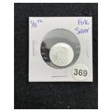 1/10th Fine Silver Coin
