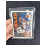 Nolan Ryan Hand Signed Authentic Autograph