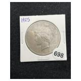 1925 Peace Silver Dollar Coin