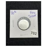 1/10th Fine Silver Coin
