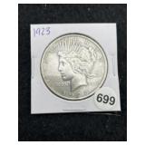1923 Peace Silver Dollar Coin