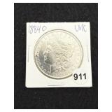 1884 O UNC Morgan Silver Dollar Coin