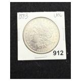 1883 UNC Morgan Silver Dollar Coin
