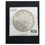 1923 Peace Silver Dollar Coin