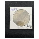 1922 S Peace Silver Dollar Coin