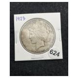 1923 Peace Silver Dollar Coin