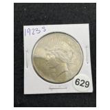 1923 S Peace Silver Dollar Coin