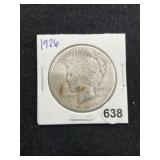 1926 Peace Silver Dollar Coin