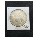 1922 Peace Silver Dollar Coin