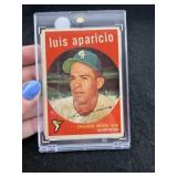 1959 Topps Luis Aparicio Baseball Card