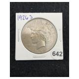1926 S Peace Silver Dollar Coin