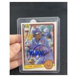Ryne Sandberg Hand Signed Authentic Autograph