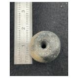Pottery Bead Indian Artifact Arrowhead