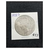 1922 S Peace Silver Dollar Coin