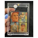 1935 Martin, Ofarrell, Byrd, MacFayden Baseball Ca