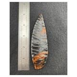 Obsidian Blade  Indian Artifact Arrowhead