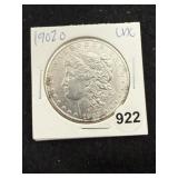1902 O UNC Morgan Silver Dollar Coin