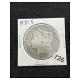 1921 S Morgan Silver Dollar Coin