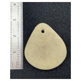 Pottery Pendant Indian Artifact Arrowhead