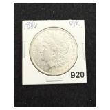 1886 UNC Morgan Silver Dollar Coin