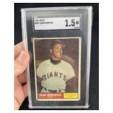 1961 Topps Juan Marichal Baseball Card