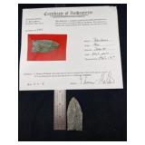 Paleo Lance from Ohio with Thomas Mathews COA