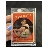 1959 Topps Roger Maris Baseball Card