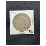 1923 Peace Silver Dollar Coin