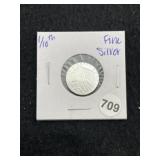 1/10th Fine Silver Coin