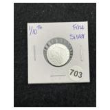 1/10th Fine Silver Coin