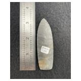 Agate Basin Indian Artifact Arrowhead