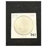 1879 UNC Morgan Silver Dollar Coin