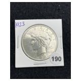 1923 Peace Silver Dollar Coin