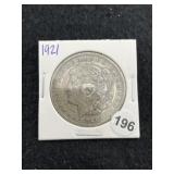 1921 Morgan Silver Dollar Coin