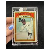 1972 Topps Willie Mays Baseball Card