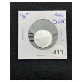 1/10th Fine Silver Coin